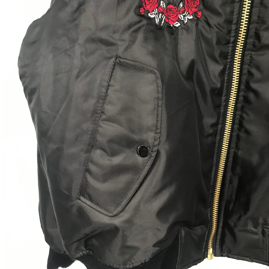 ハイドアンドシーク　MA-1　ブラック