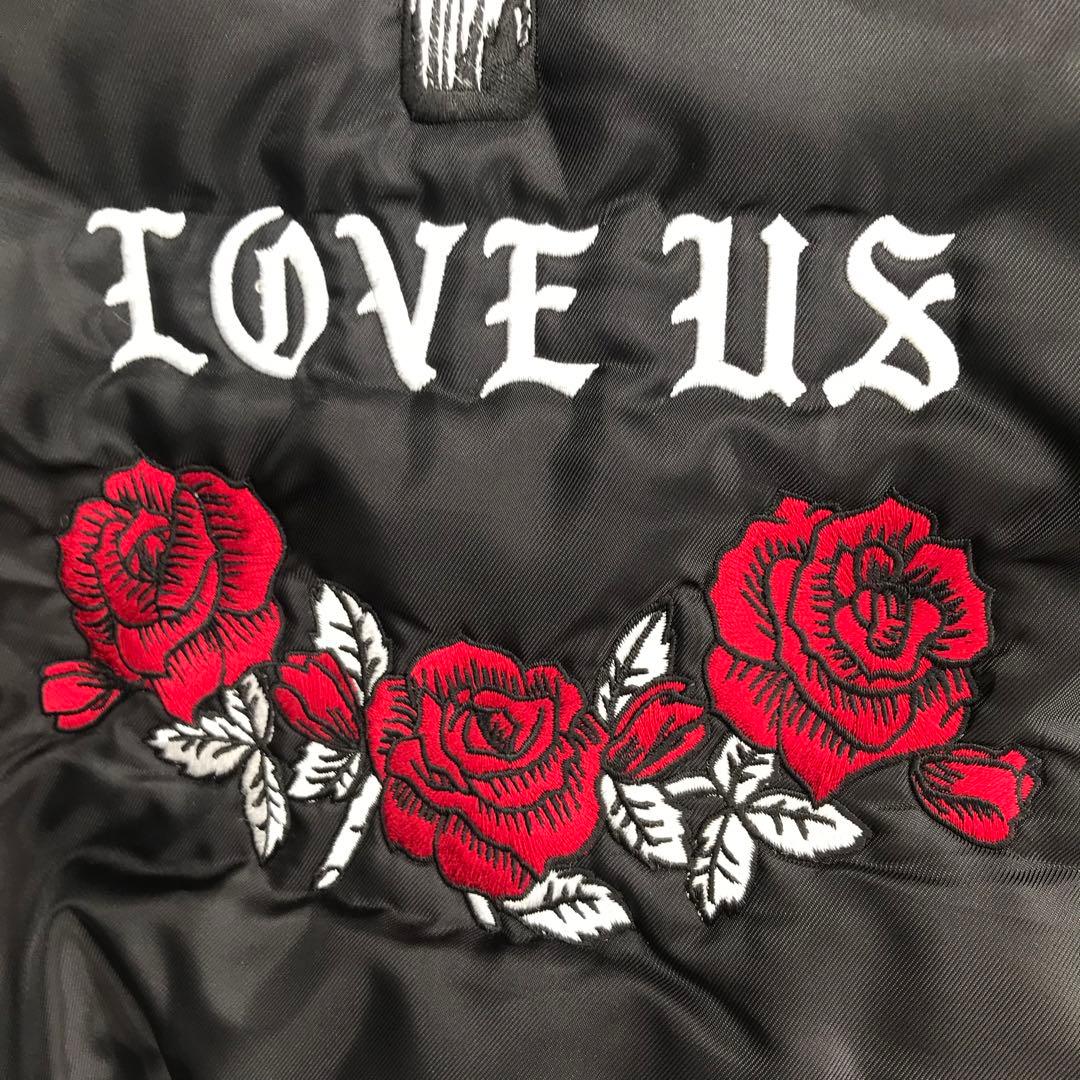 ハイドアンドシーク　MA-1　ブラック