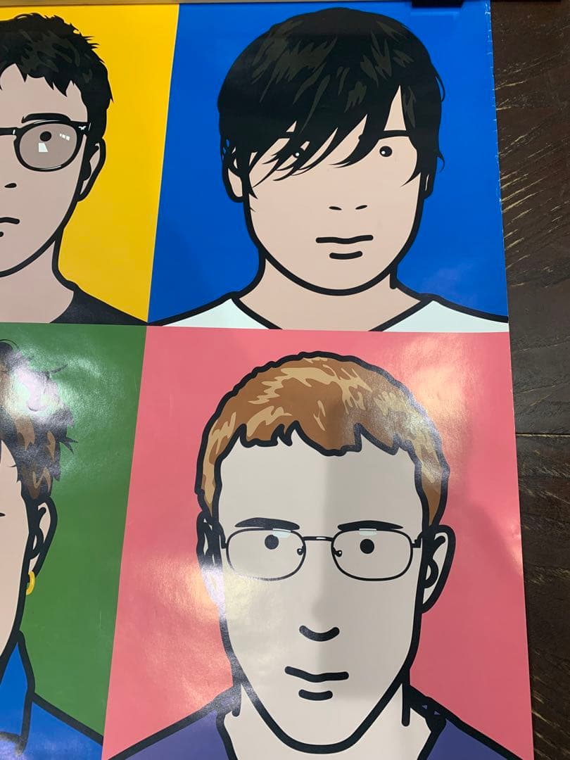 【残1枚】blur ジュリアン・オピー　ポスター2000年　ブラー　opie