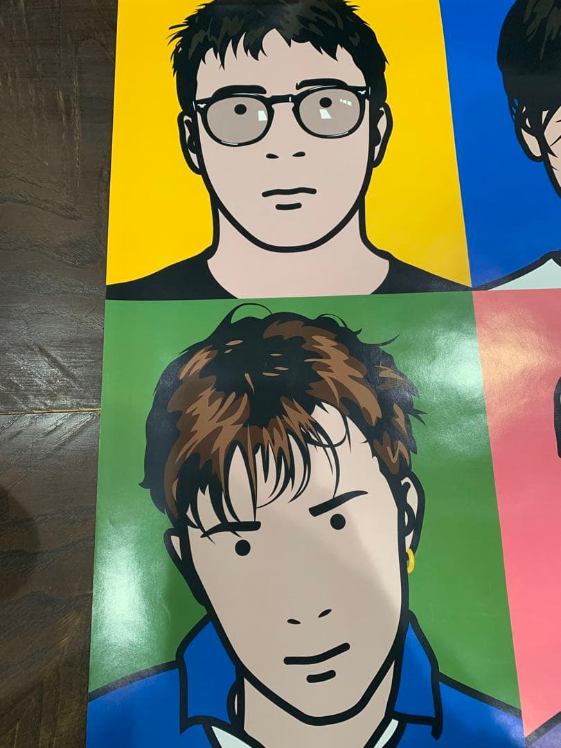 【残1枚】blur ジュリアン・オピー　ポスター2000年　ブラー　opie