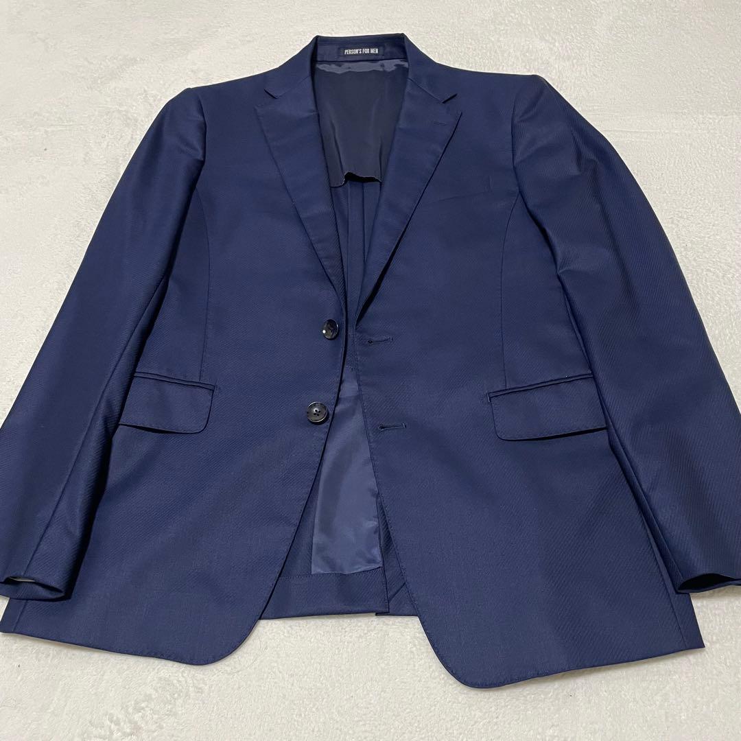 【パーソンズフォーメン】スリーピース スーツ セットアップ ネイピー YA-6