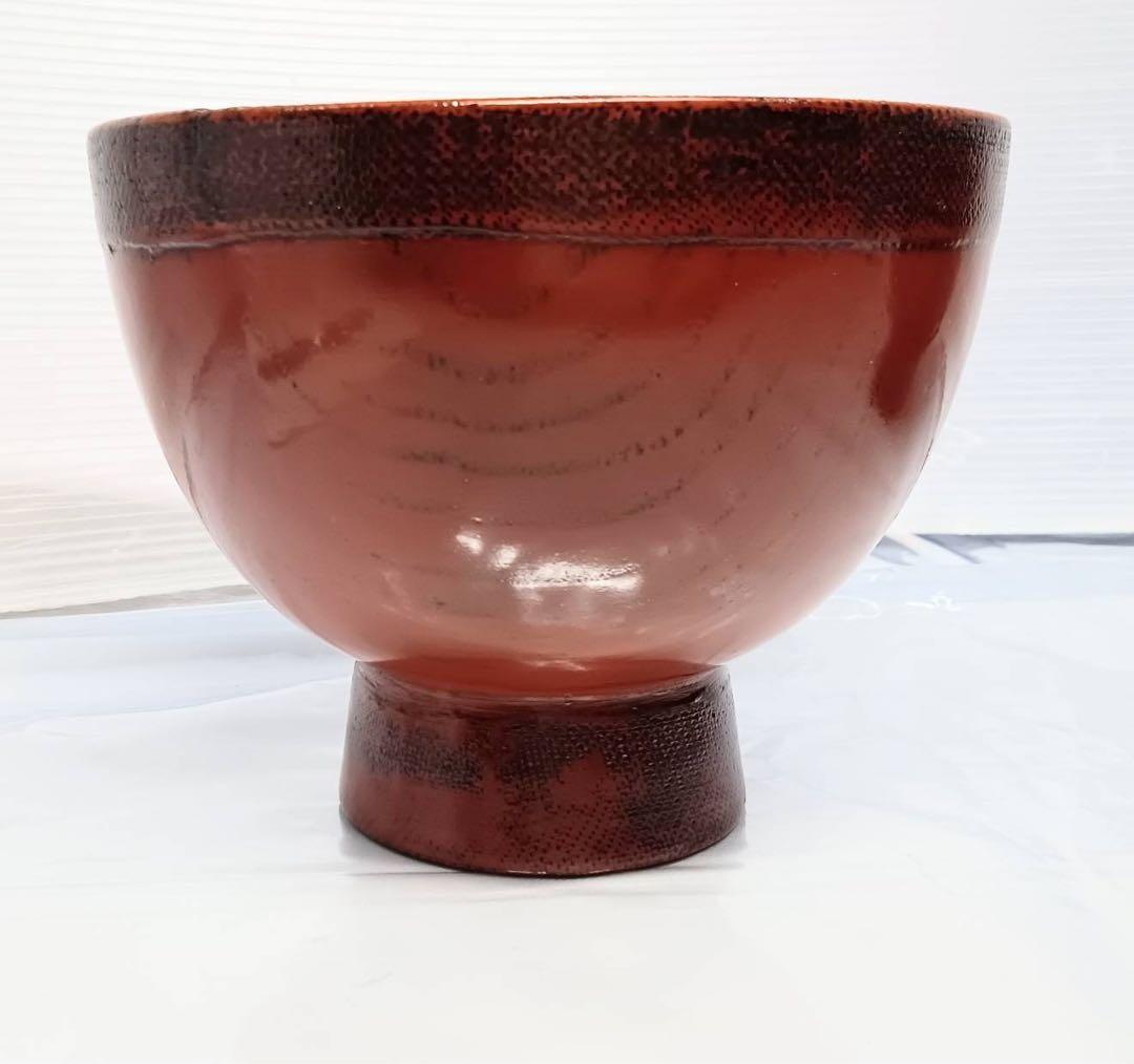 【ルイ】伝統工芸品 漆器 高台 高足 盛り 鉢 麺鉢 汁椀 お椀 丼 2客