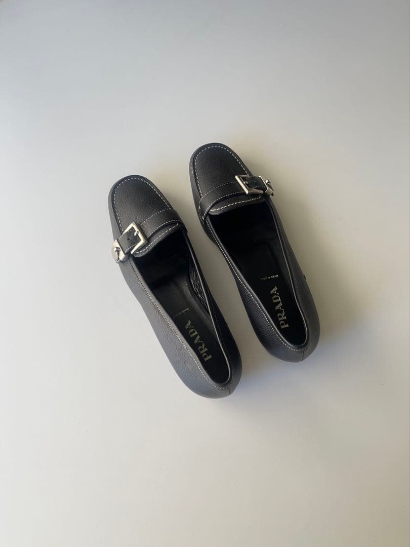 靴 Prada Leather Shoes 36 1/2