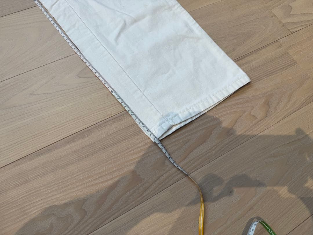 ②Sherwin-Williams ホワイトパンツ　38✖️30 デッドストック