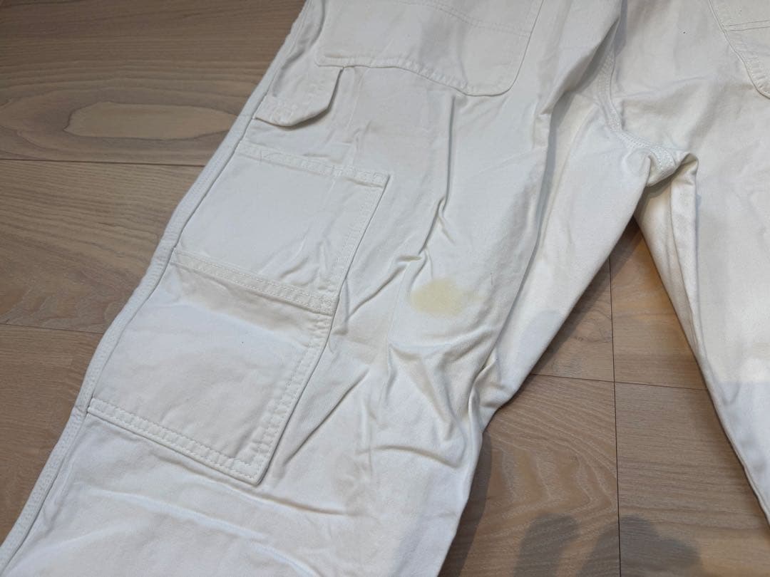 ②Sherwin-Williams ホワイトパンツ　38✖️30 デッドストック