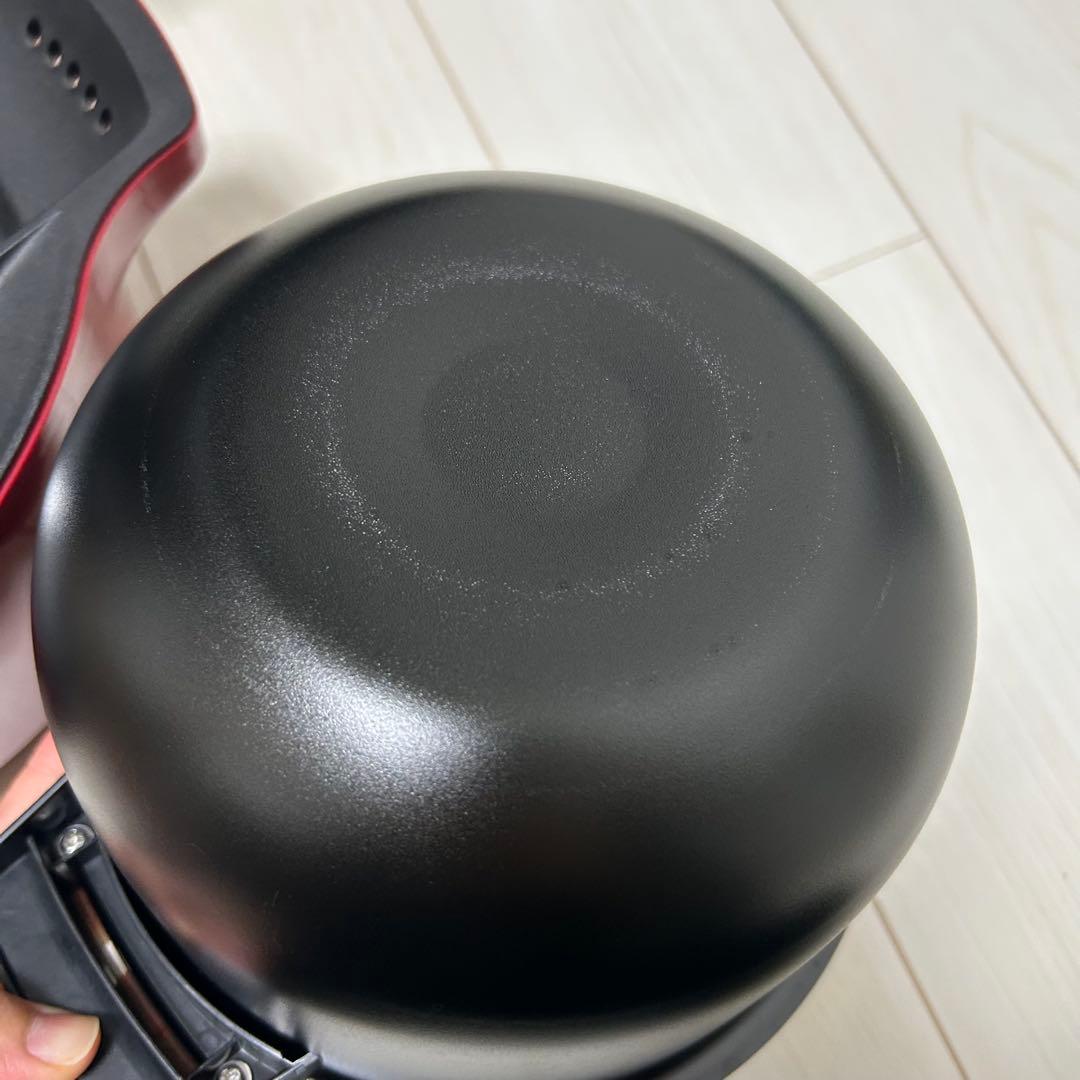 【美品】シャープ ヘルシオ ホットクック 1.6L レッド KN-HT16E