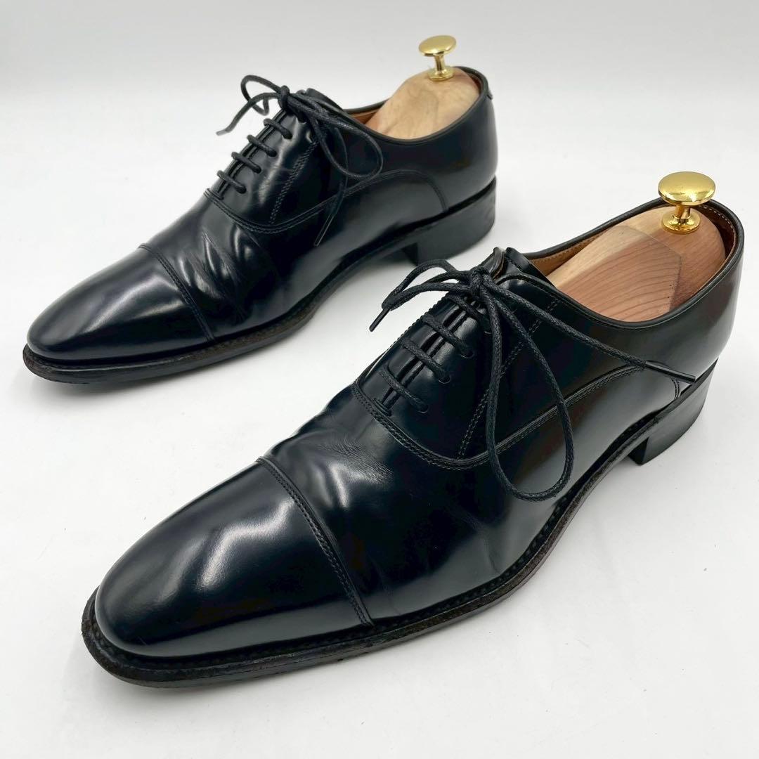 リーガル ビジネスシューズ ストレートチップ 内羽根 黒 25.0 Y1384