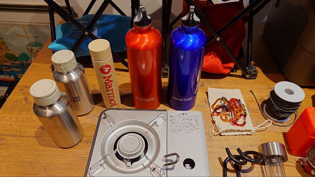 DOD mont-bell キャンプ用具セット