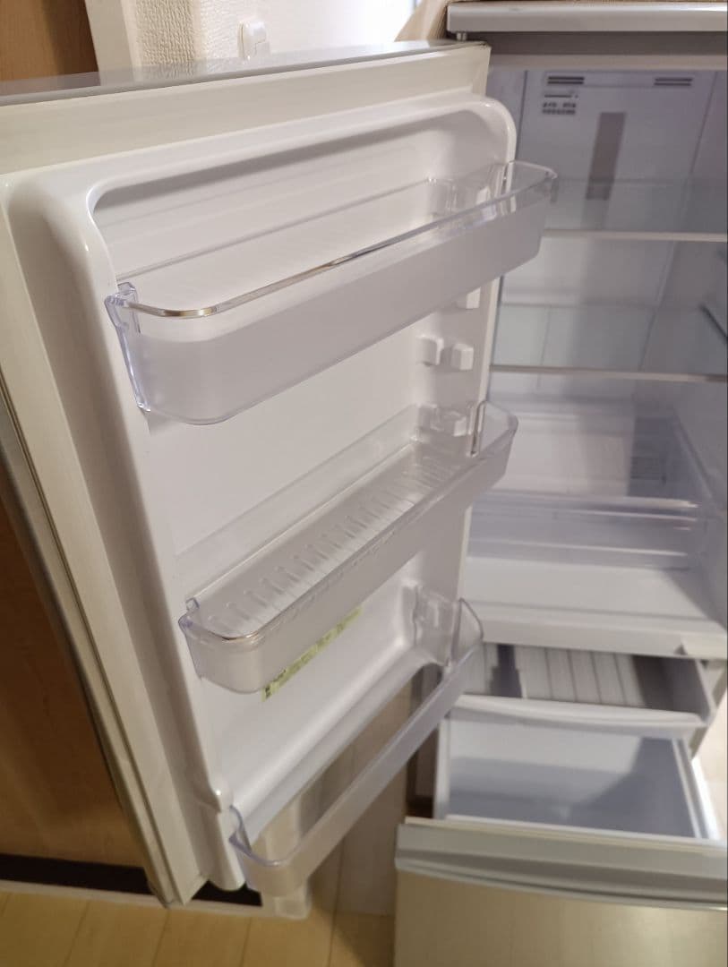 シャープ 冷蔵庫 SJ-D17D-S 167L シルバー 2018年製　両開き