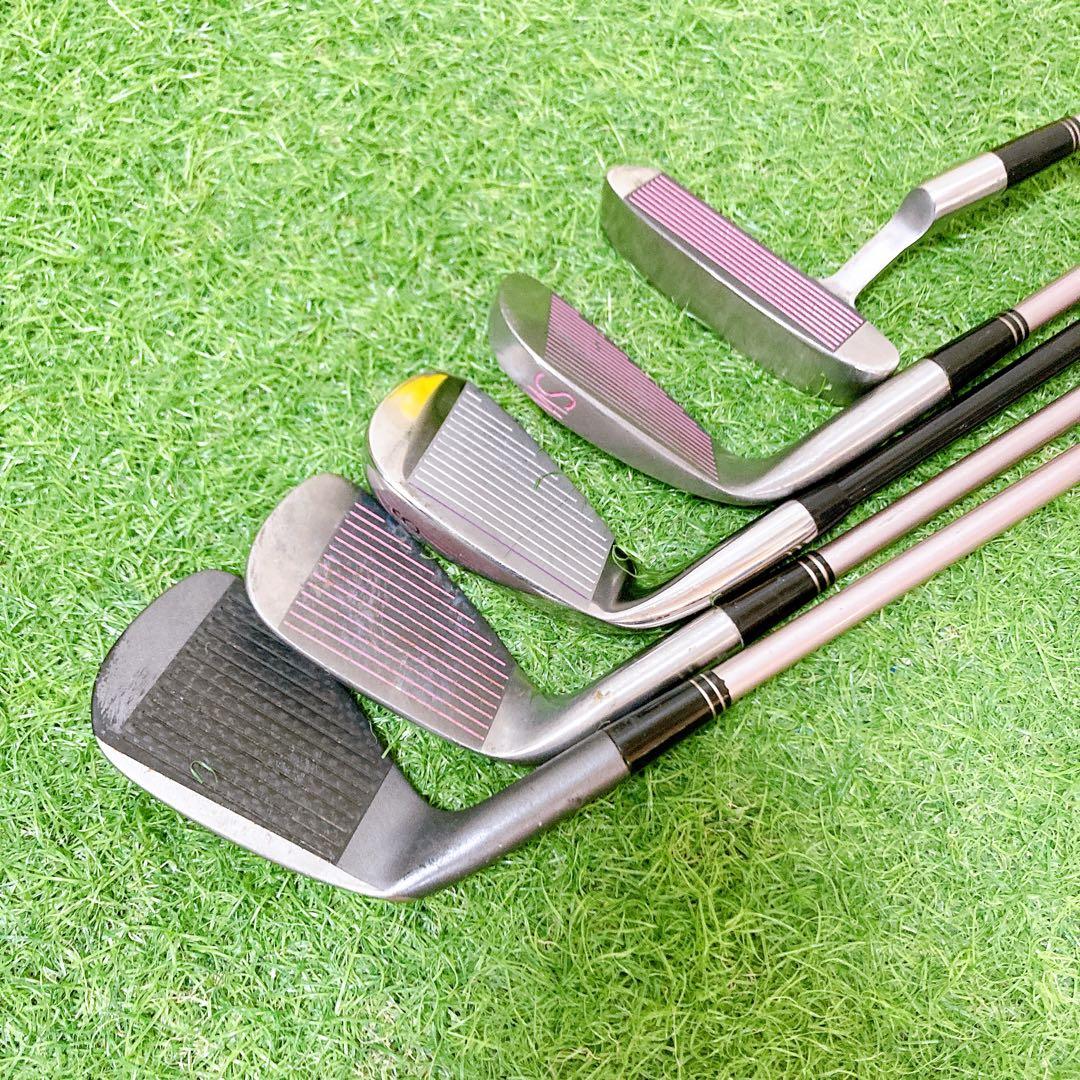 10 初心者オススメ　ゴルフクラブセット　レディース　FLEX L