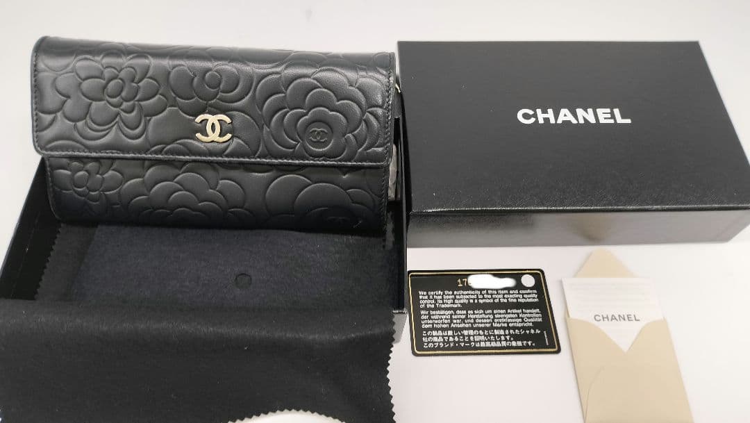 CHANEL シャネル カメリア 長財布