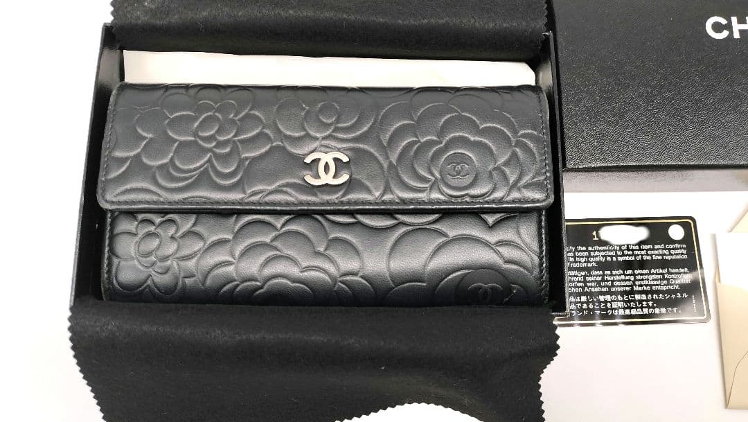 CHANEL シャネル カメリア 長財布