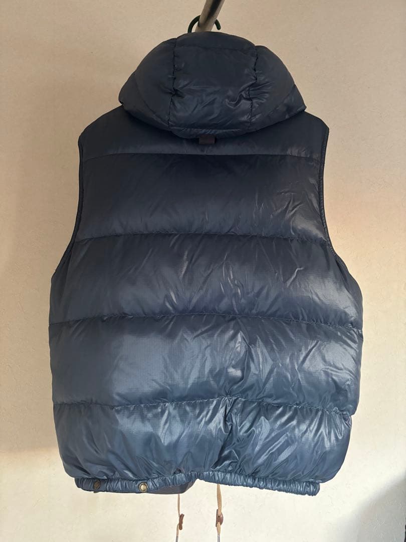 ヴィンテージPolo by Ralph Lauren フード付きダウンベスト M
