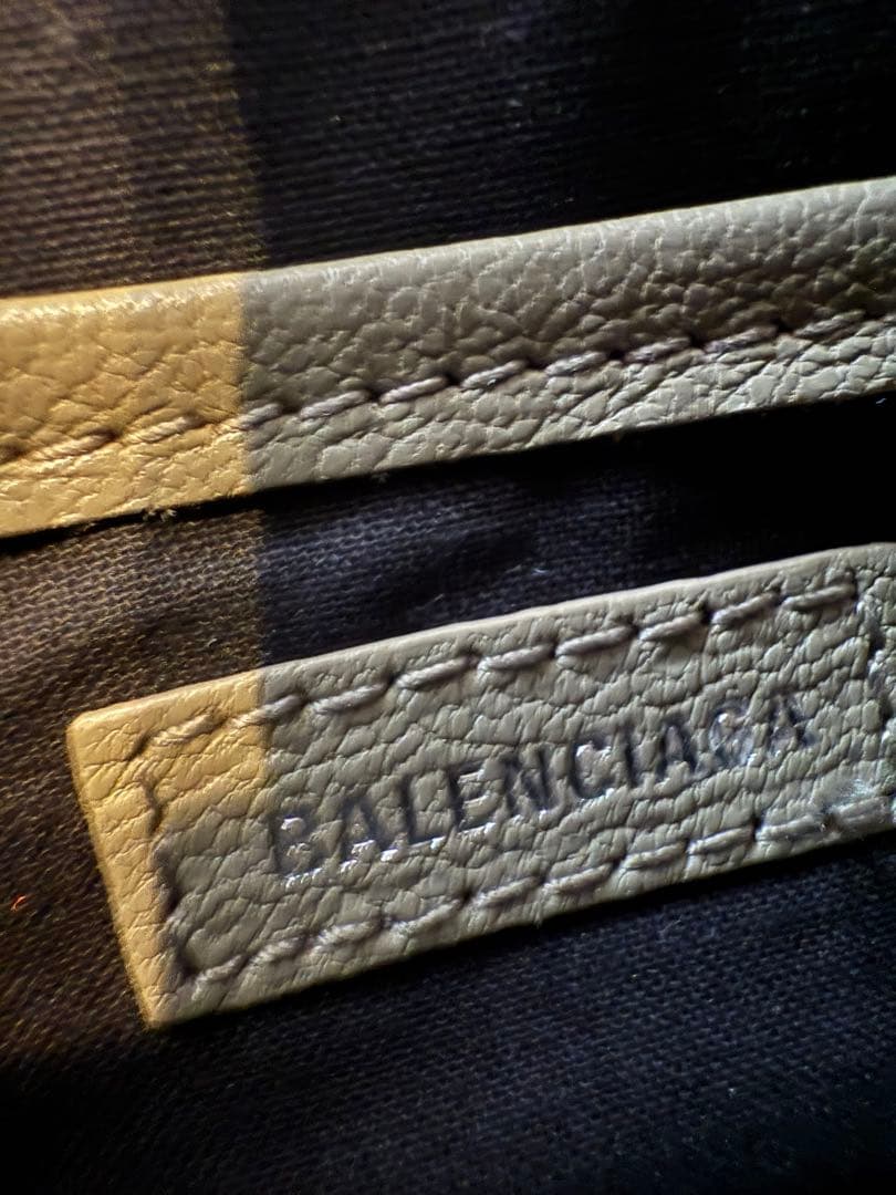 バレンシアガ　クラシック ミニシティ/シープスキン/グレージュ/2WAY