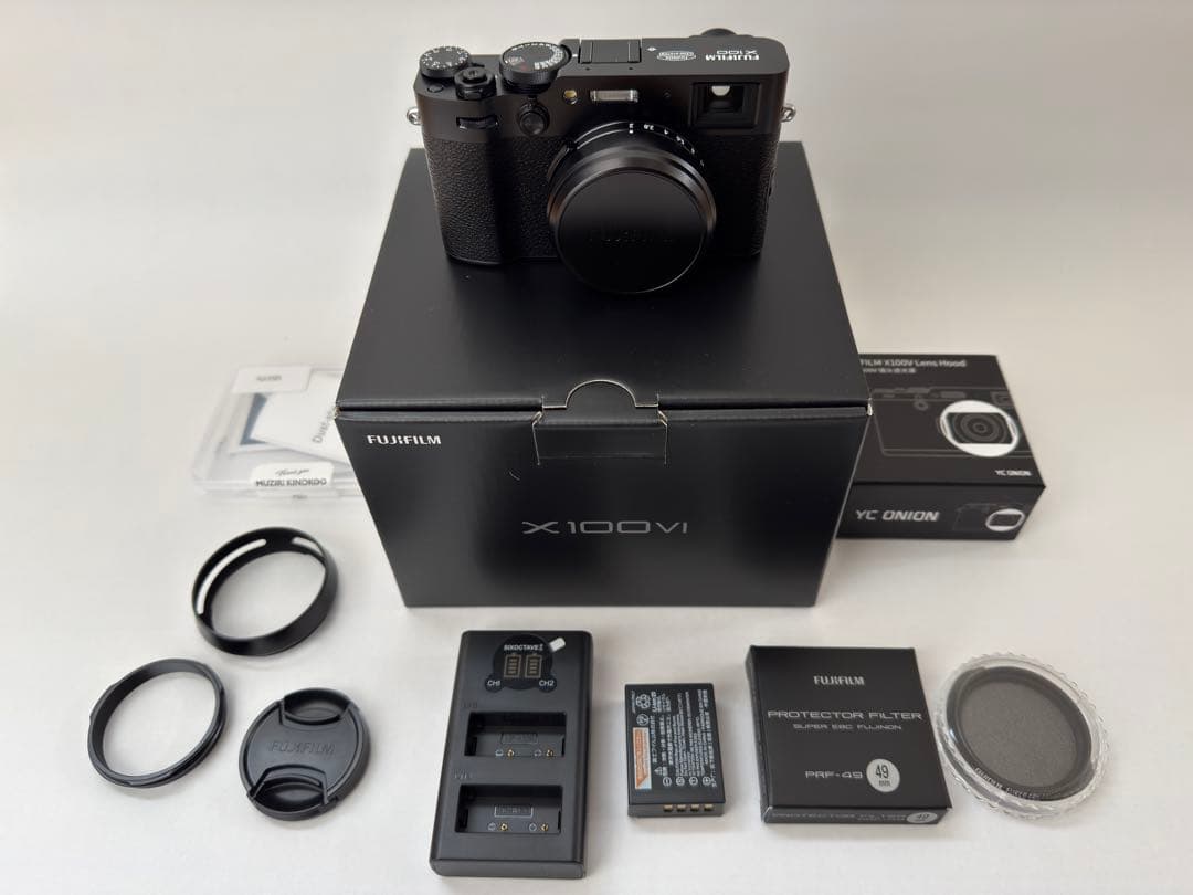 2026年1月購入　富士フィルム　X100VI BLACK