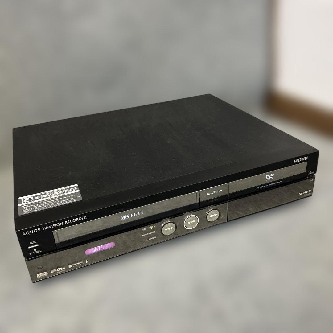 【HDD/DVD/VHS】SHARP AQUOS DV-ACV52