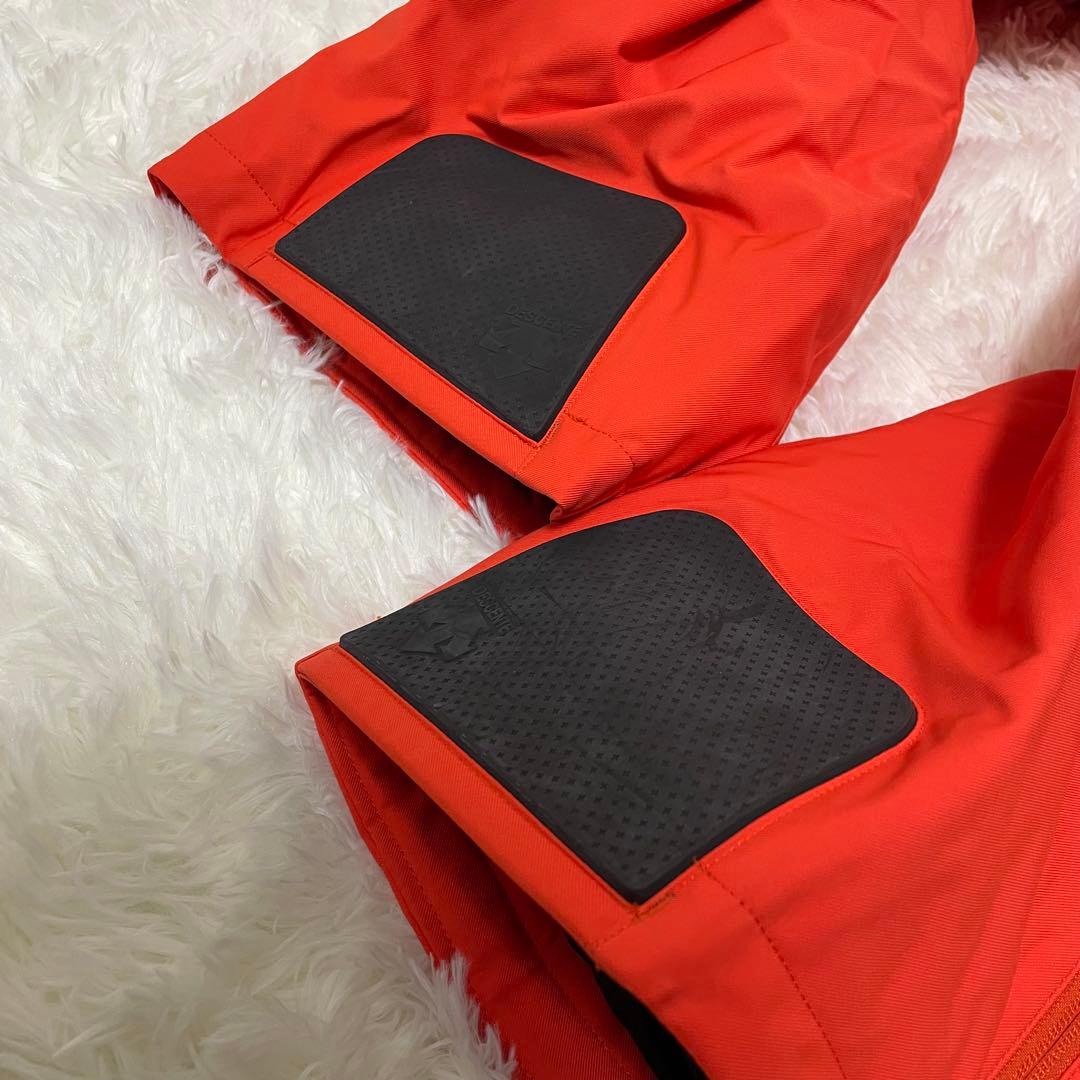 【新品タグ付き】 デサント　DESCENTE スキーパンツ　Lサイズ オレンジ