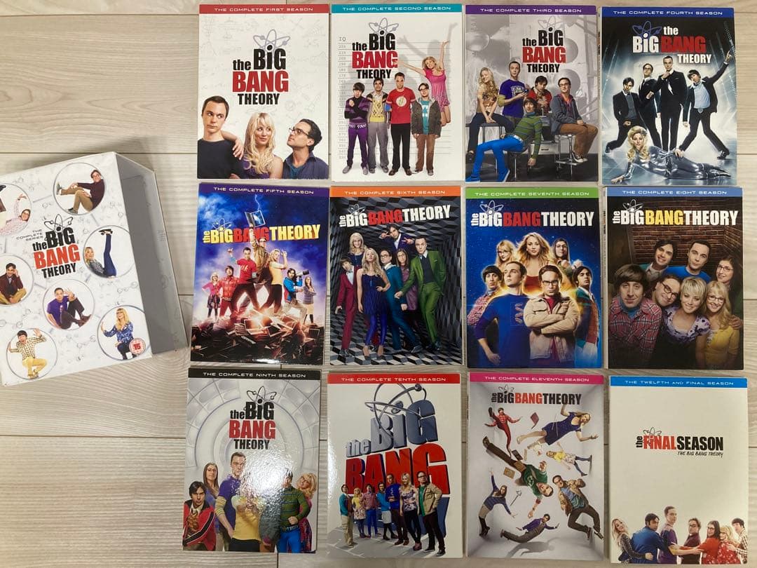 ビッグバンセオリー コンプリートDVDセット 英語版