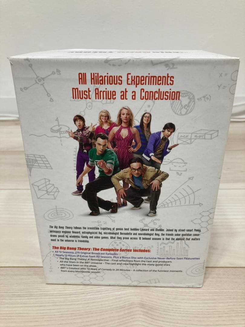 ビッグバンセオリー コンプリートDVDセット 英語版