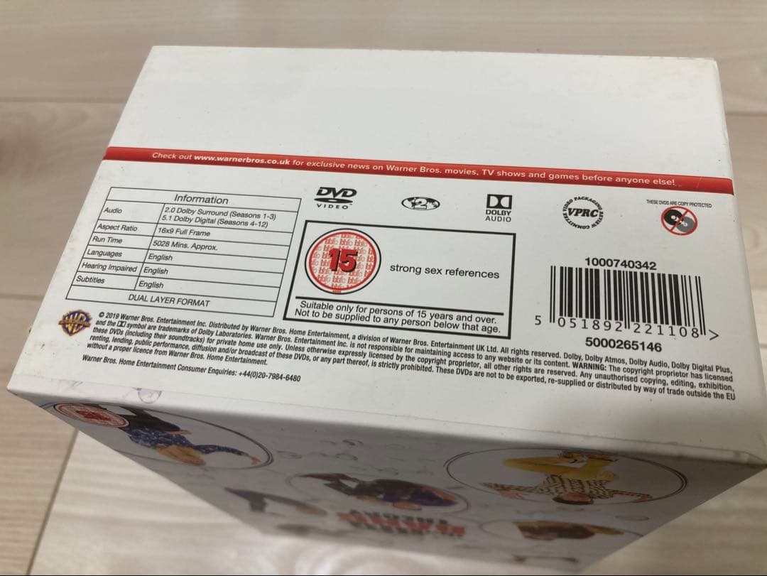 ビッグバンセオリー コンプリートDVDセット 英語版