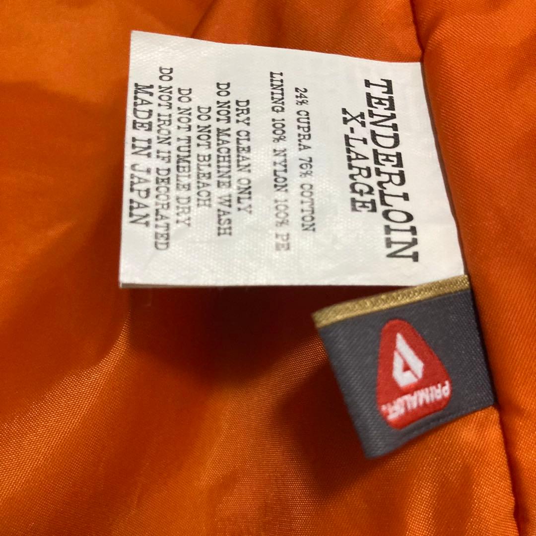 ベージュ　オレンジ　tenderloin テンダーロイン