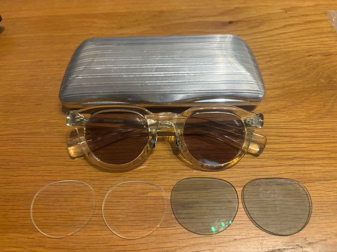 eyevan7285 340（46） col.307 クリアサングラス