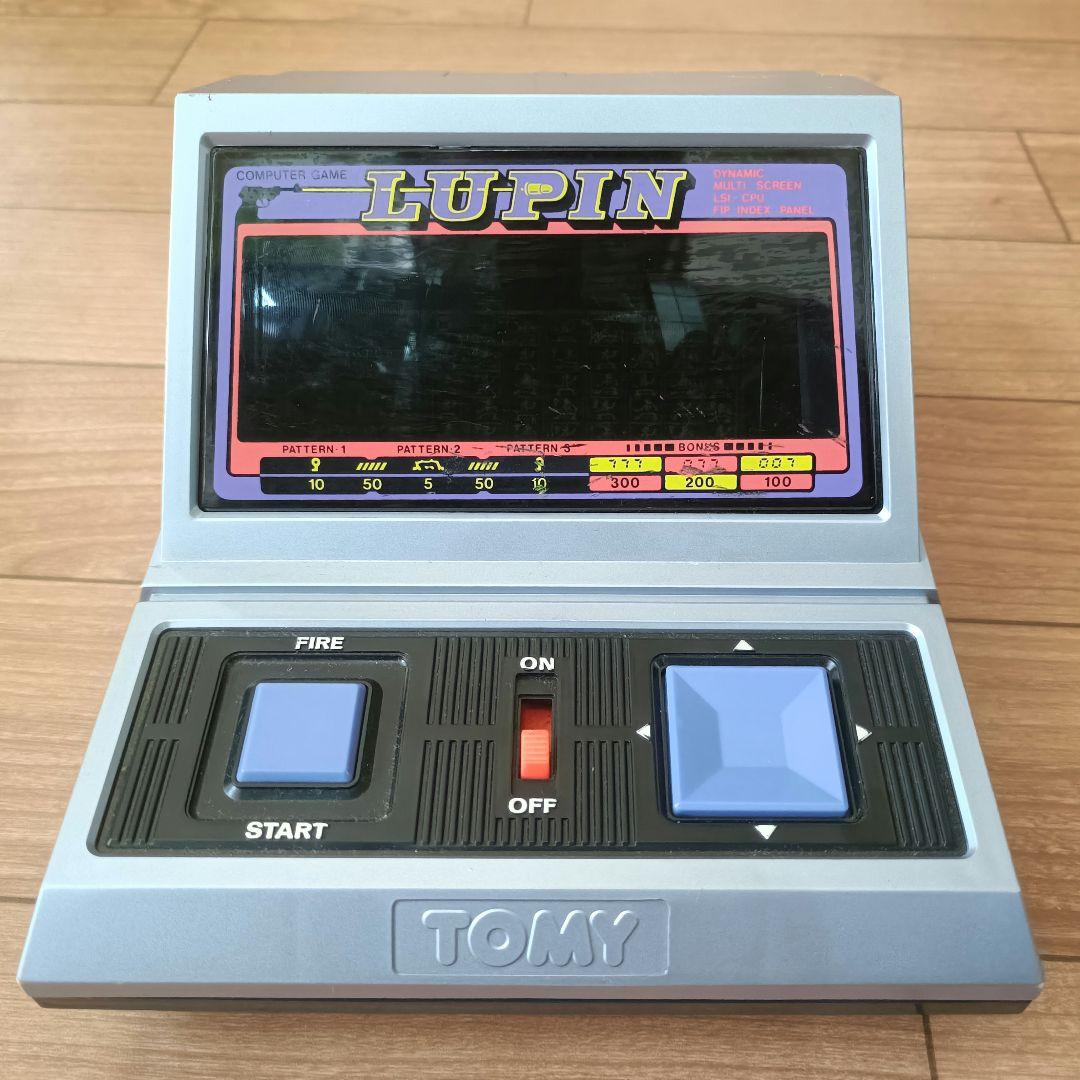 LSIレトロゲーム 黄金強奪作戦ルパン 当時物トミー1982年製