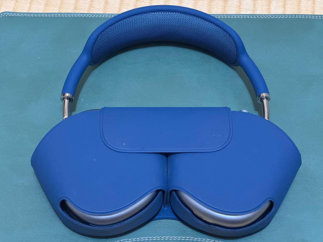 Air Pods Max ブルー lightning 美品