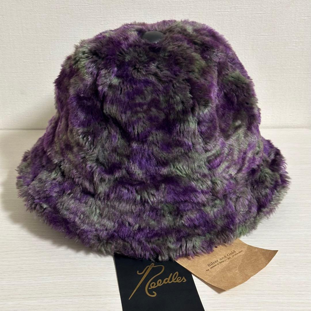 美品✨タグ付き/Needles/ニードルス/ファーバケットハット/アクリル