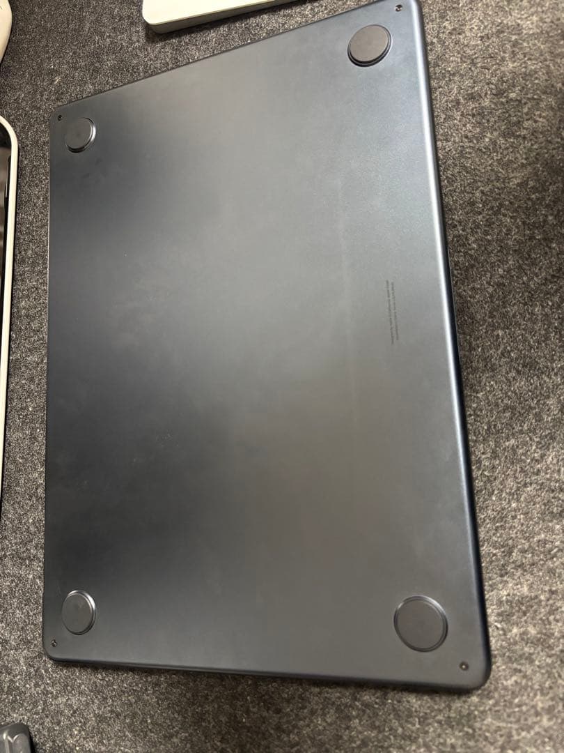 【バッテリー100%】M2 MacBookAir本体 【US配列】