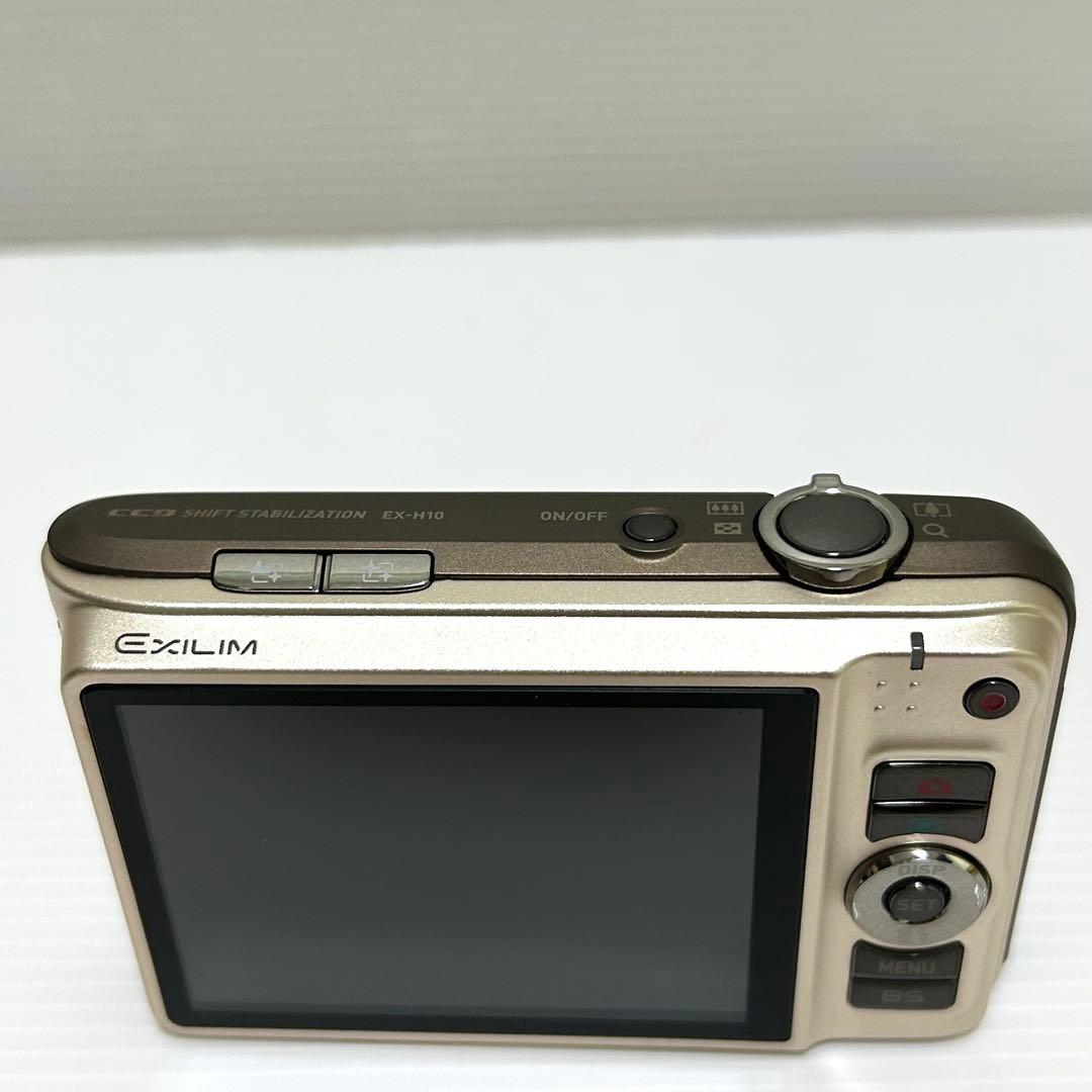 【美品】CASIO EXILM EX-H10 コンパクトデジタルカメラ 箱付き