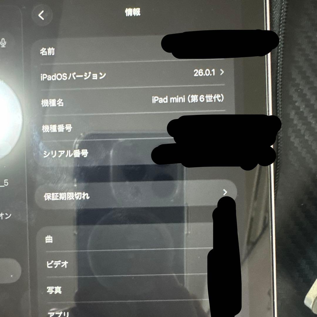 256gb iPad mini6 Wi-Fiモデル　最終金額