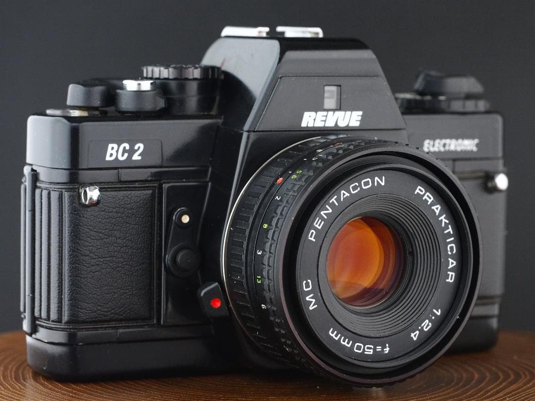 フィルムカメラ REVUE BC2 PRAKTICAR 2.4/50 PRAKTICA BMS