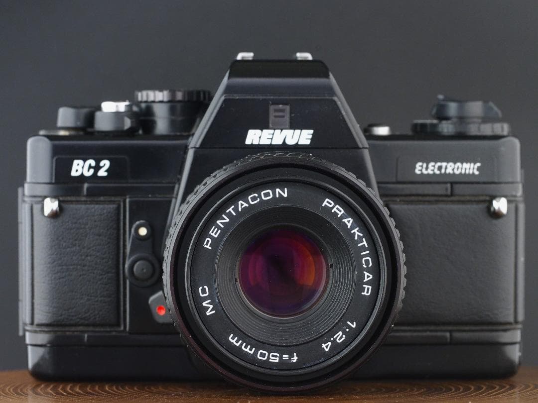フィルムカメラ REVUE BC2 PRAKTICAR 2.4/50 PRAKTICA BMS