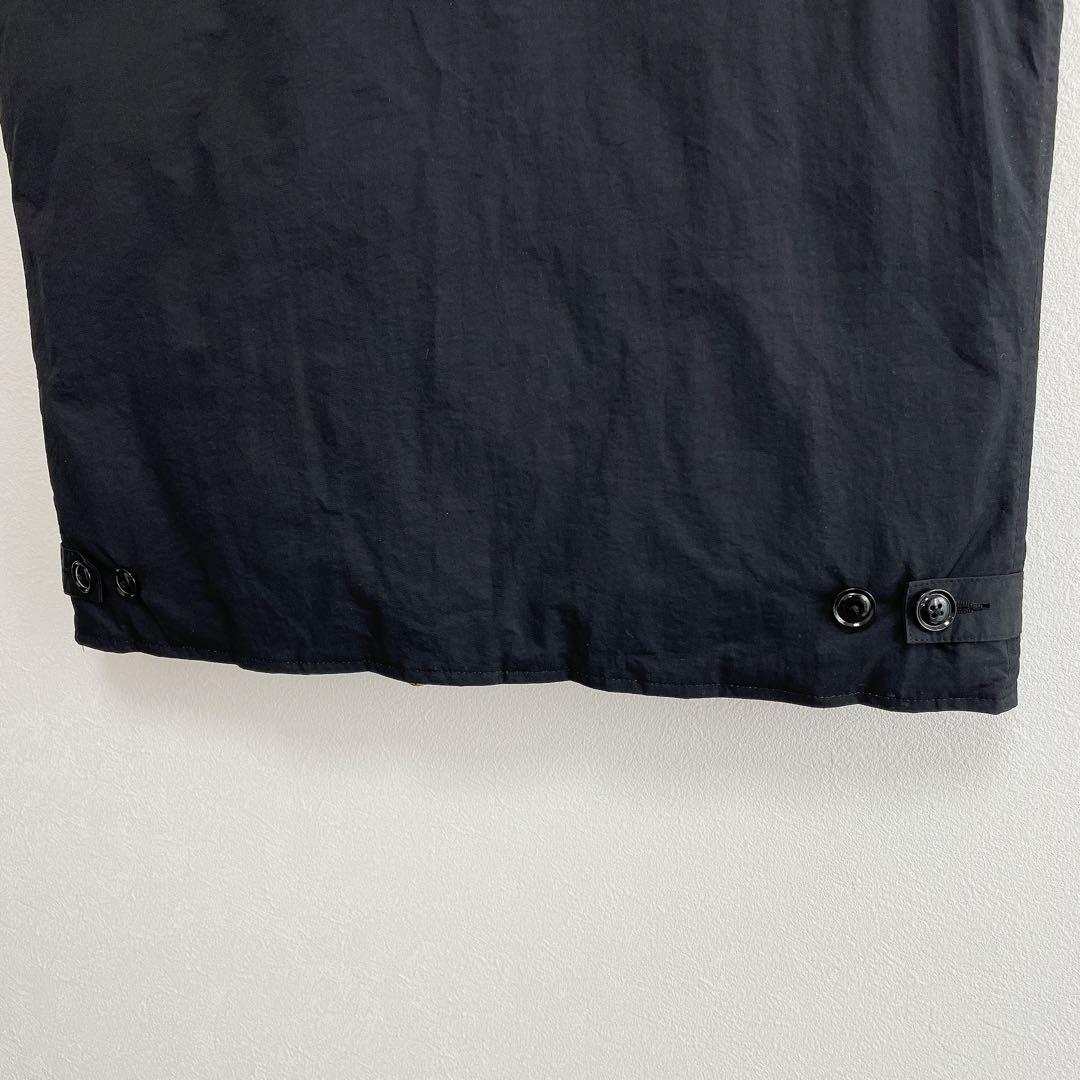 【希少】 AT-DIRTY デッキダウンベスト アーマー ベスト LL 黒 ボア