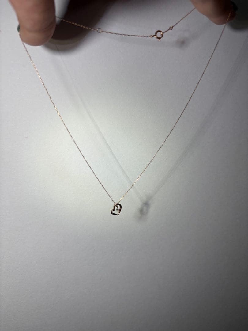 H*E様 【金保証】K10PG（ピンクゴールド） 金無垢 金 ダイア 10k 純