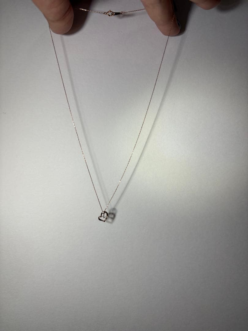 H*E様 【金保証】K10PG（ピンクゴールド） 金無垢 金 ダイア 10k 純