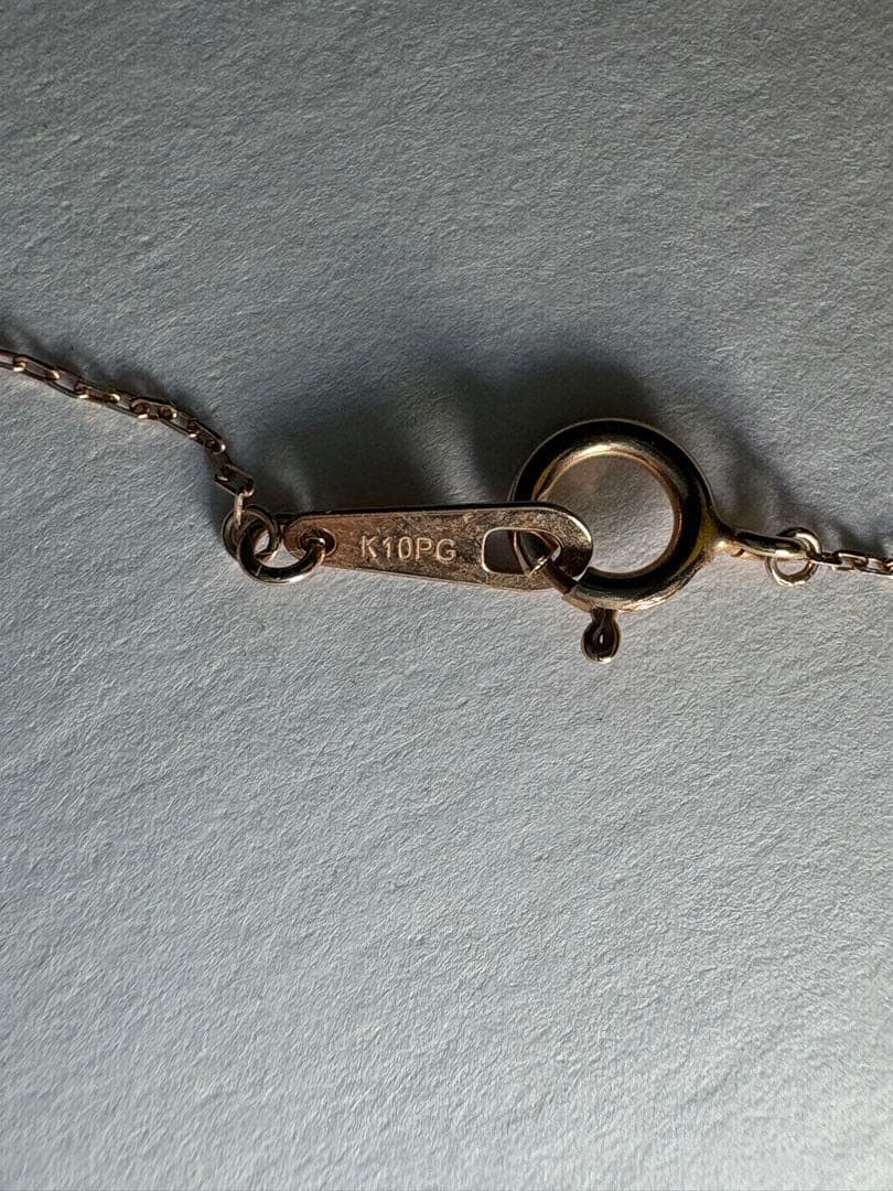 H*E様 【金保証】K10PG（ピンクゴールド） 金無垢 金 ダイア 10k 純