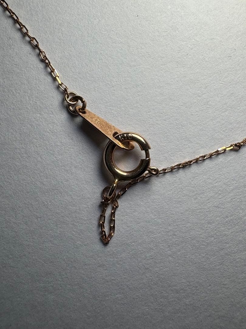 H*E様 【金保証】K10PG（ピンクゴールド） 金無垢 金 ダイア 10k 純