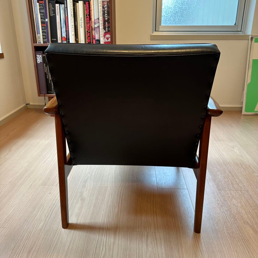 カリモク60 Kチェア 1シーター　スタンダードブラック【美品】