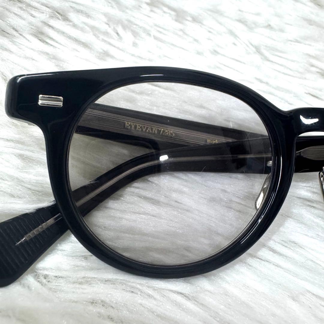 EYEVAN7285 アイヴァン7285 341 C.100 ブラック ボストン