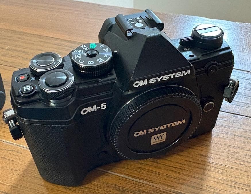 OM SYSTEM OM-5おまけ,美品 ,ストロボ ,純正バッテリー