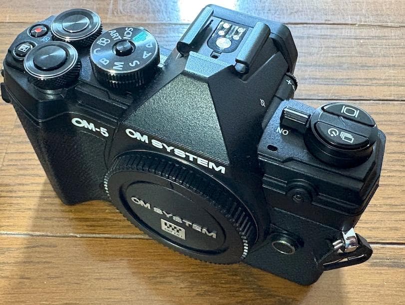 OM SYSTEM OM-5おまけ,美品 ,ストロボ ,純正バッテリー