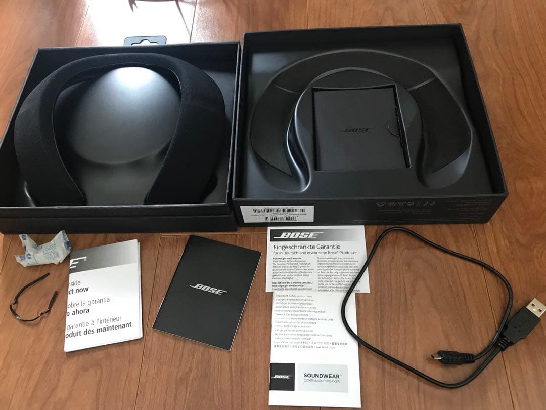 【極美品】BOSE SoundWear ネックスピーカー 完備品 廃盤 希少