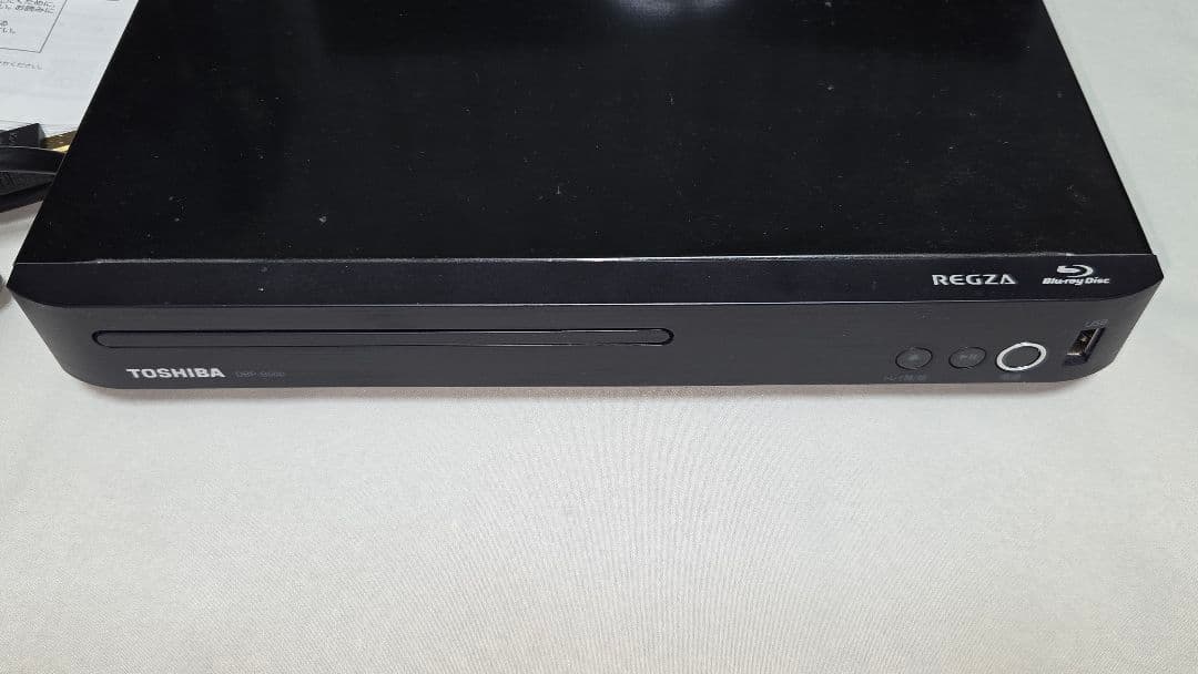 美品　TOSHIBA REGZA Blu-rayプレーヤー　DBP-S500