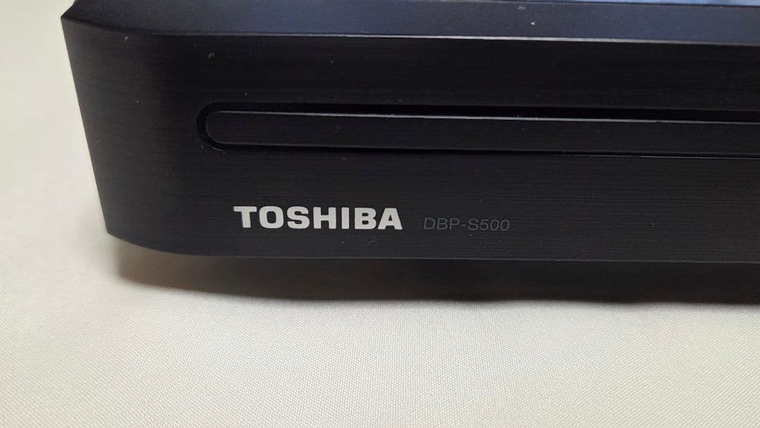 美品　TOSHIBA REGZA Blu-rayプレーヤー　DBP-S500