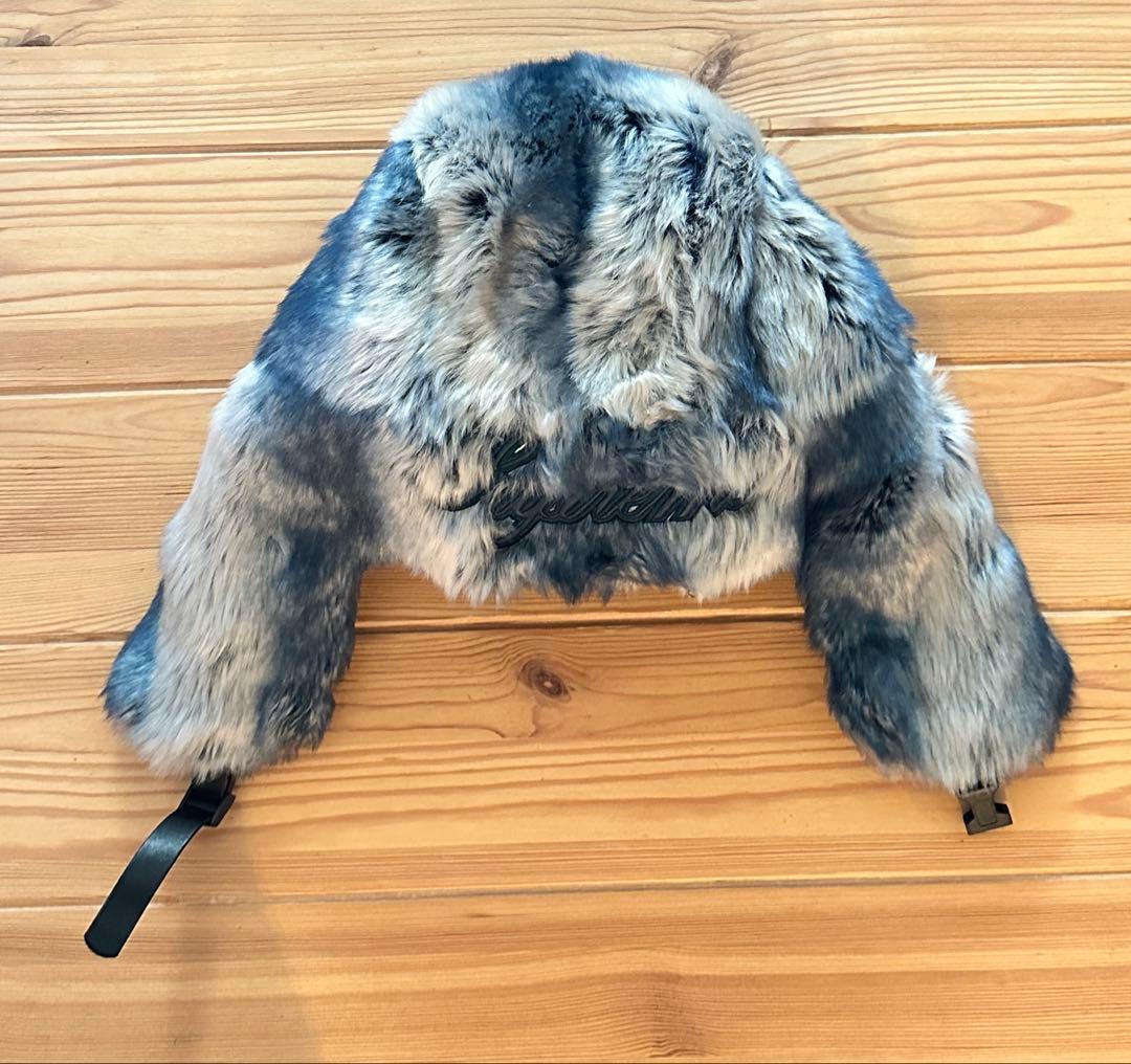 Supreme Faux FurTrooper BlueフライトキャップM/L