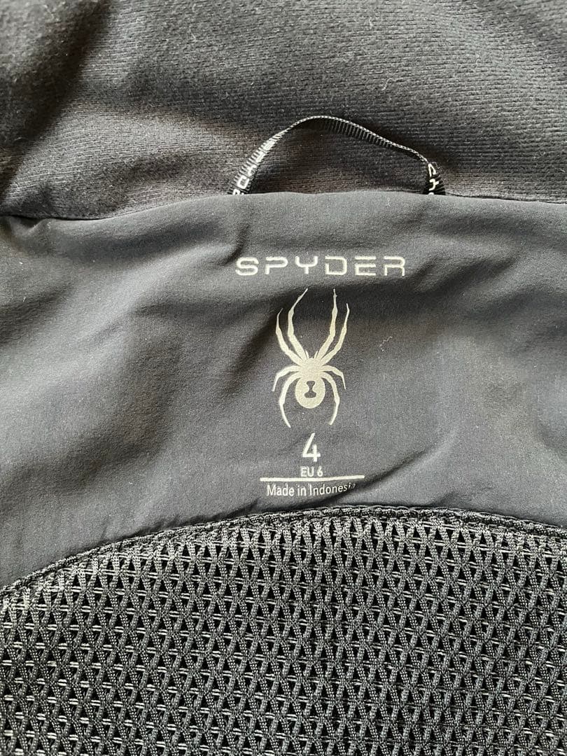 スパイダー スキーウェア 女性用 黒