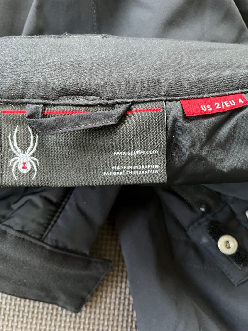 スパイダー スキーウェア 女性用 黒