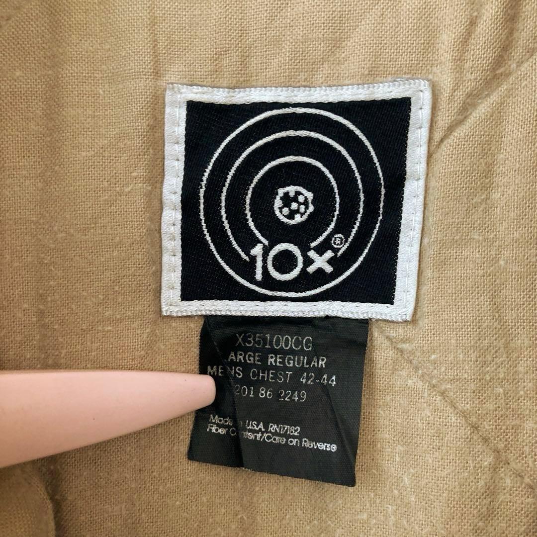 90sヴィンテージUSA製古着　10X ダックハンターカモプリントカバーオールL